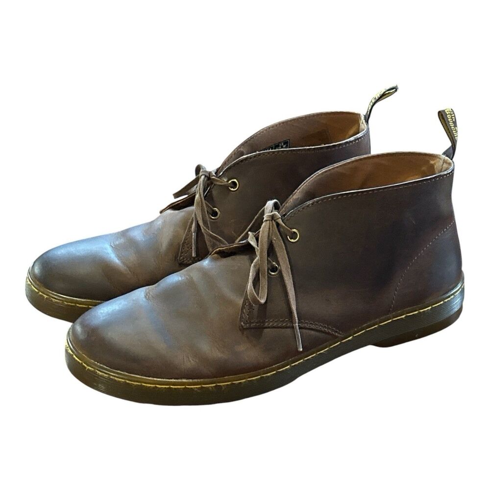 Dr. Martens Mens Brown Cabrillo Crazy Horse Leather Desert Boots 13